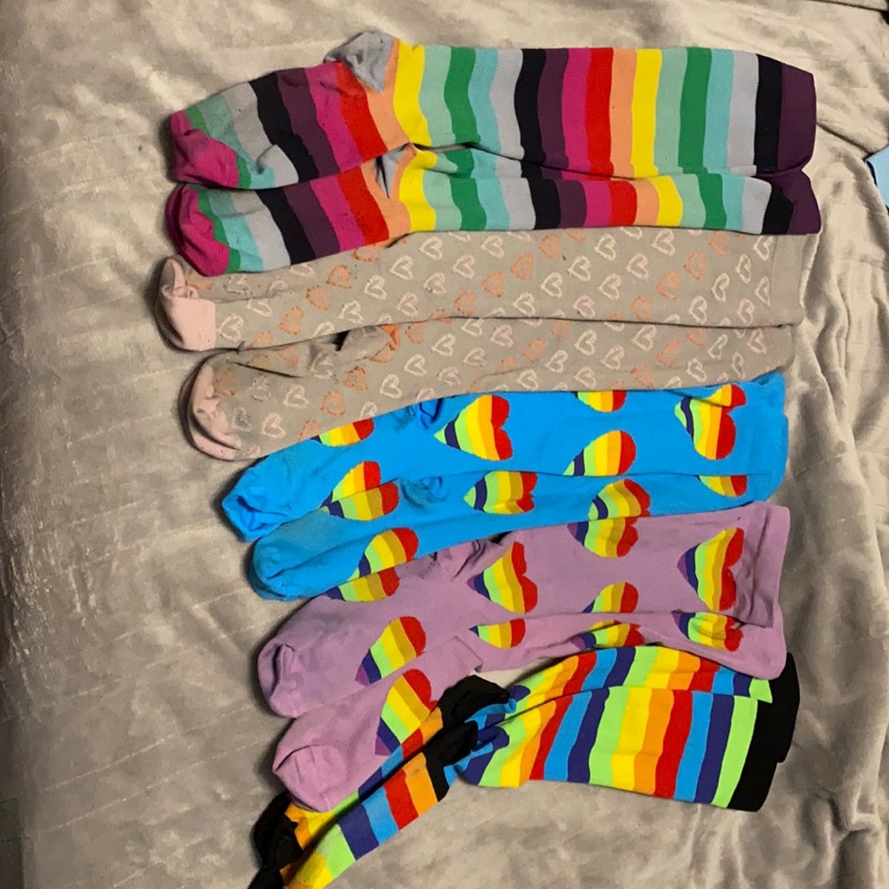 Lot of 5 compression socks